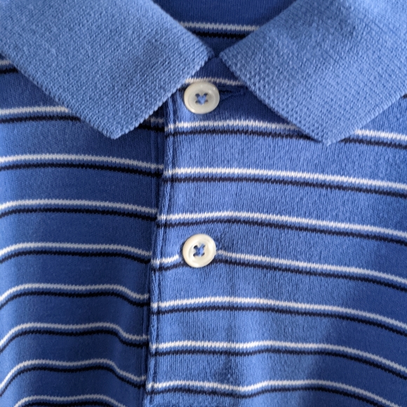 Polo by Ralph Lauren Blue Polo Shirt - Sz L - Picture 6 of 7